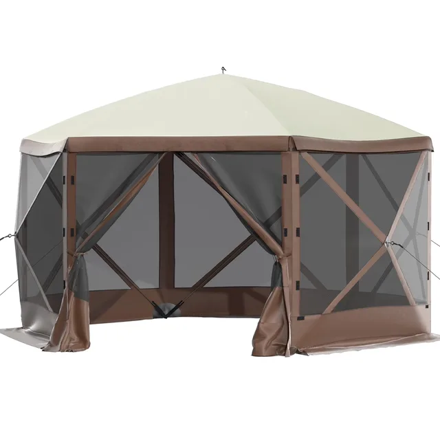 Gazebo Tent 10' 8 person waterproof
