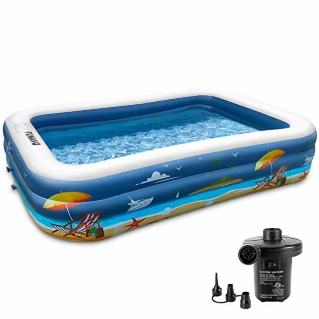 Inflatable Pool 100" 71" 22"