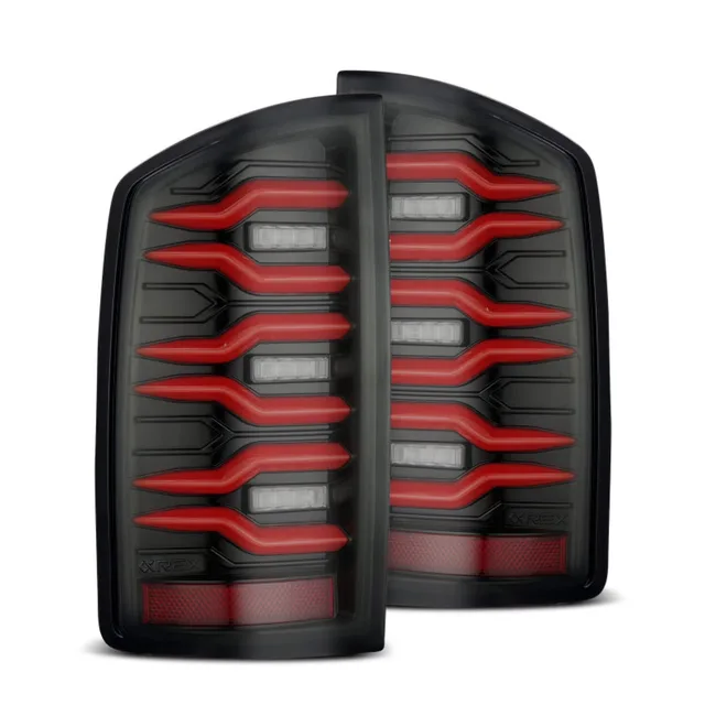 Light led black red
