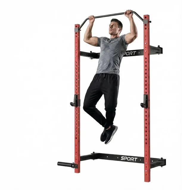 Squat Rack 89" folding black