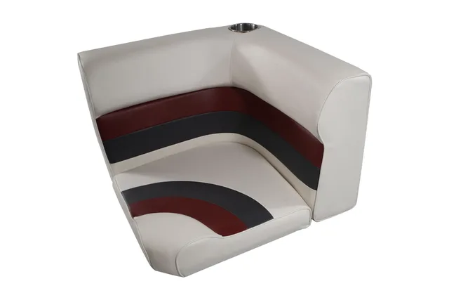 Boat Seating white red 28oz