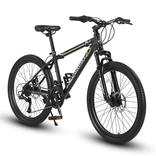 Mountain Bike 24" black yellow