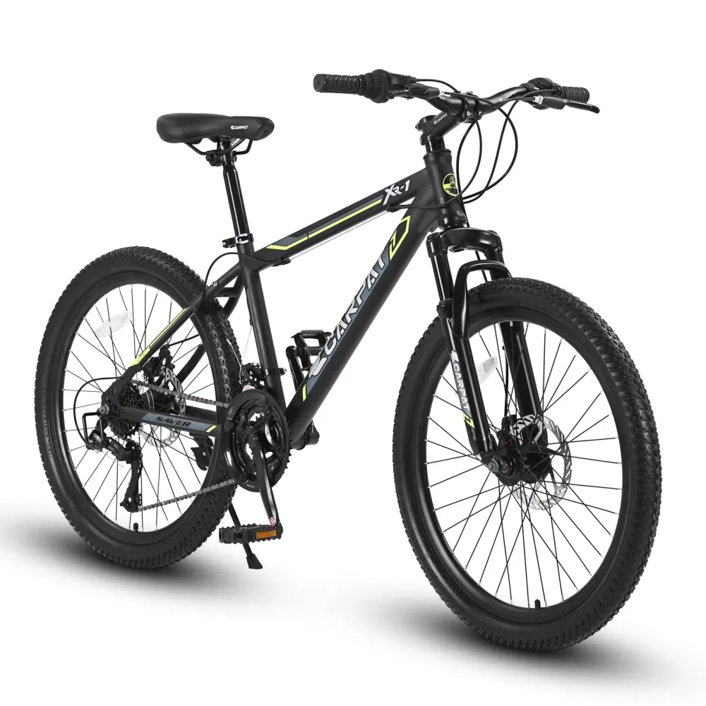 Mountain Bike 24" black yellow