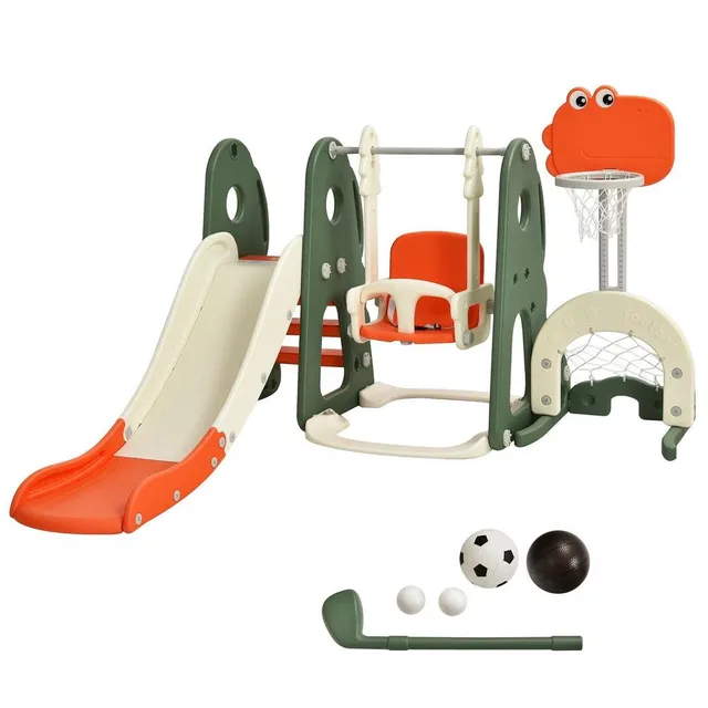 Backyard Play 6 in adjustable orange
