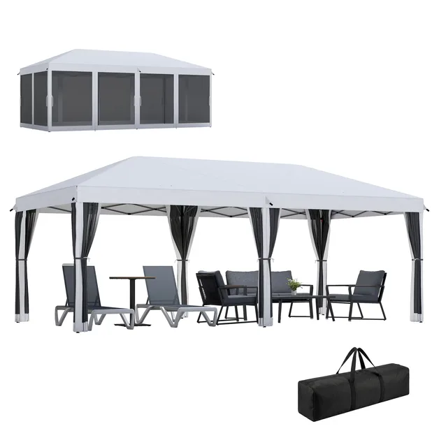 Canopy Tent portable white