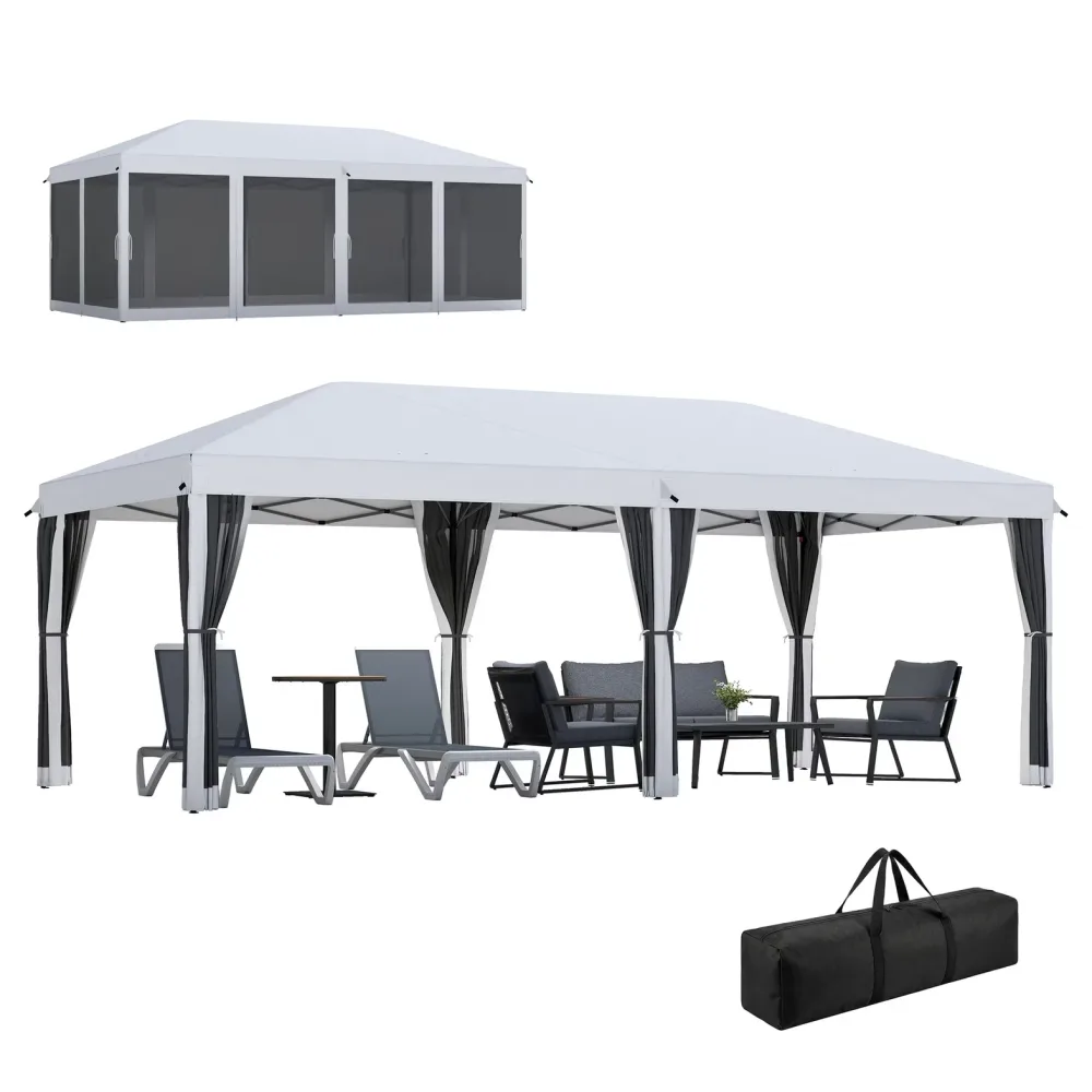 Canopy Tent portable white