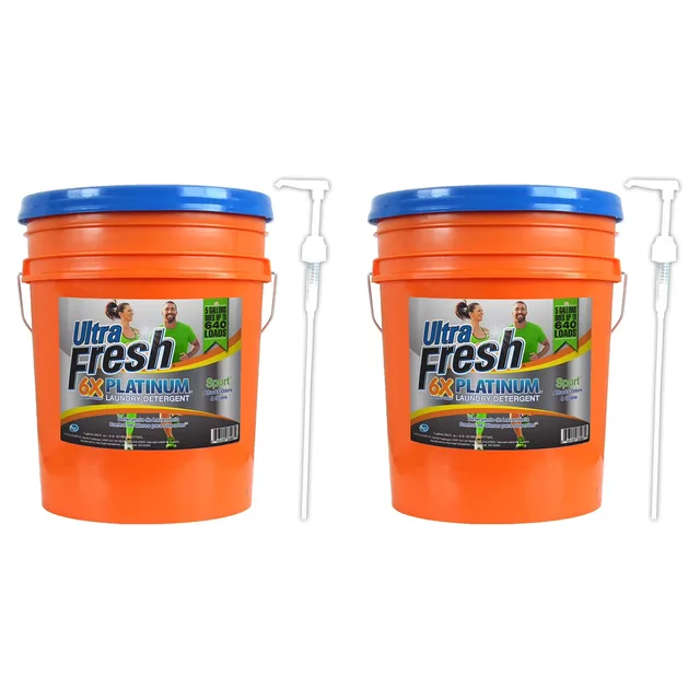 Laundry Detergent 2 pack 5 gallon 14.5 inches