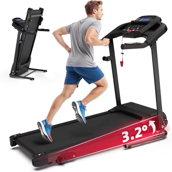 Folding Treadmill 2.5hp 400lb