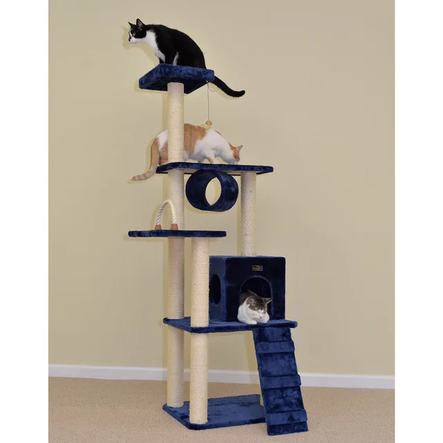 Furniture & Enrichment 71 inch blue 70 inches