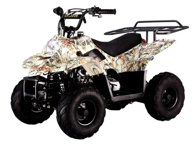 Atv black green 12 v