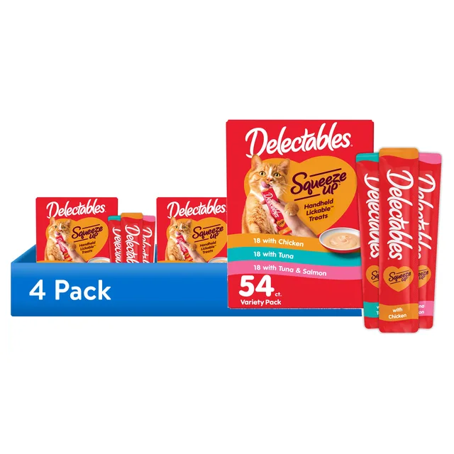 Cat Treat 4 pack 0.5oz 5 ounce