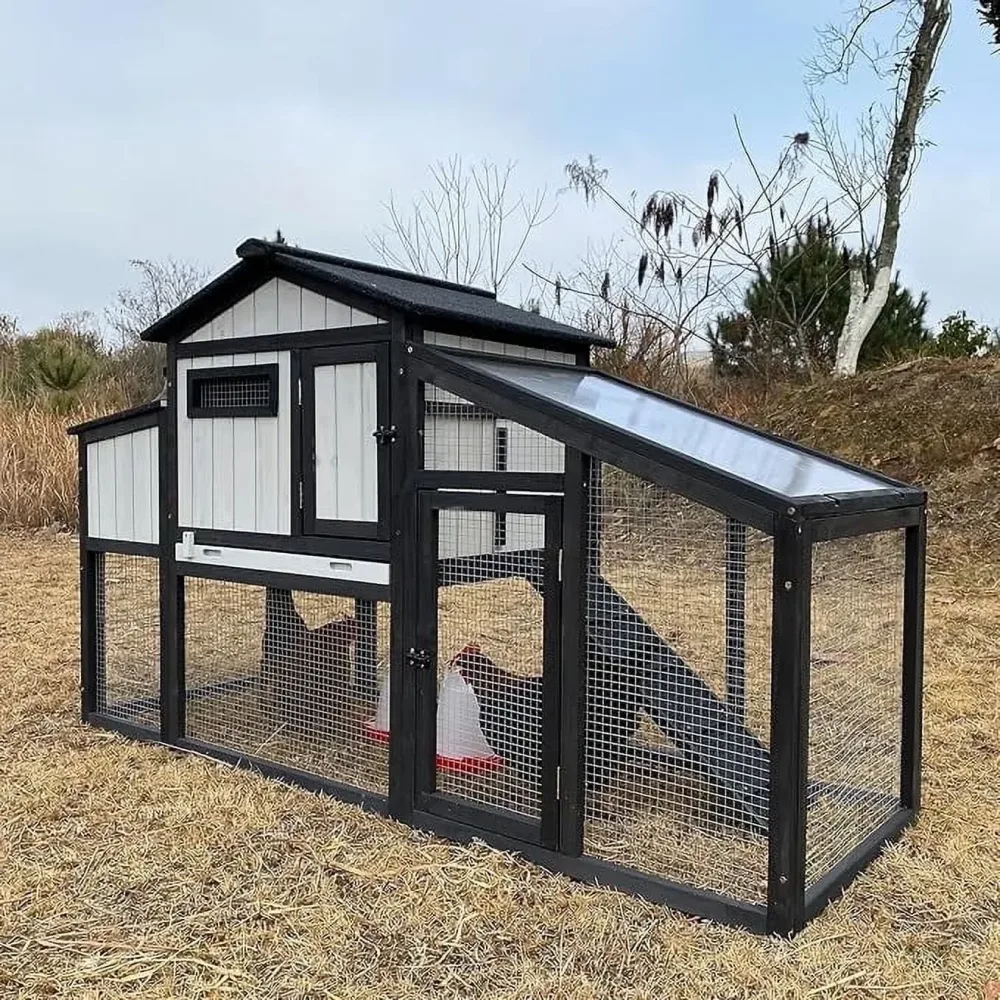 Chicken Coop black 69" waterproof