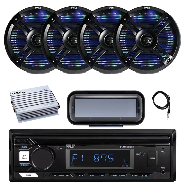 Player Stereo 6.5" 250 watt bluetooth