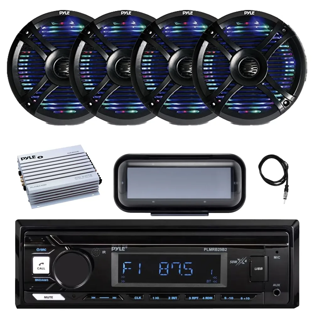 Player Stereo 6.5" 250 watt bluetooth