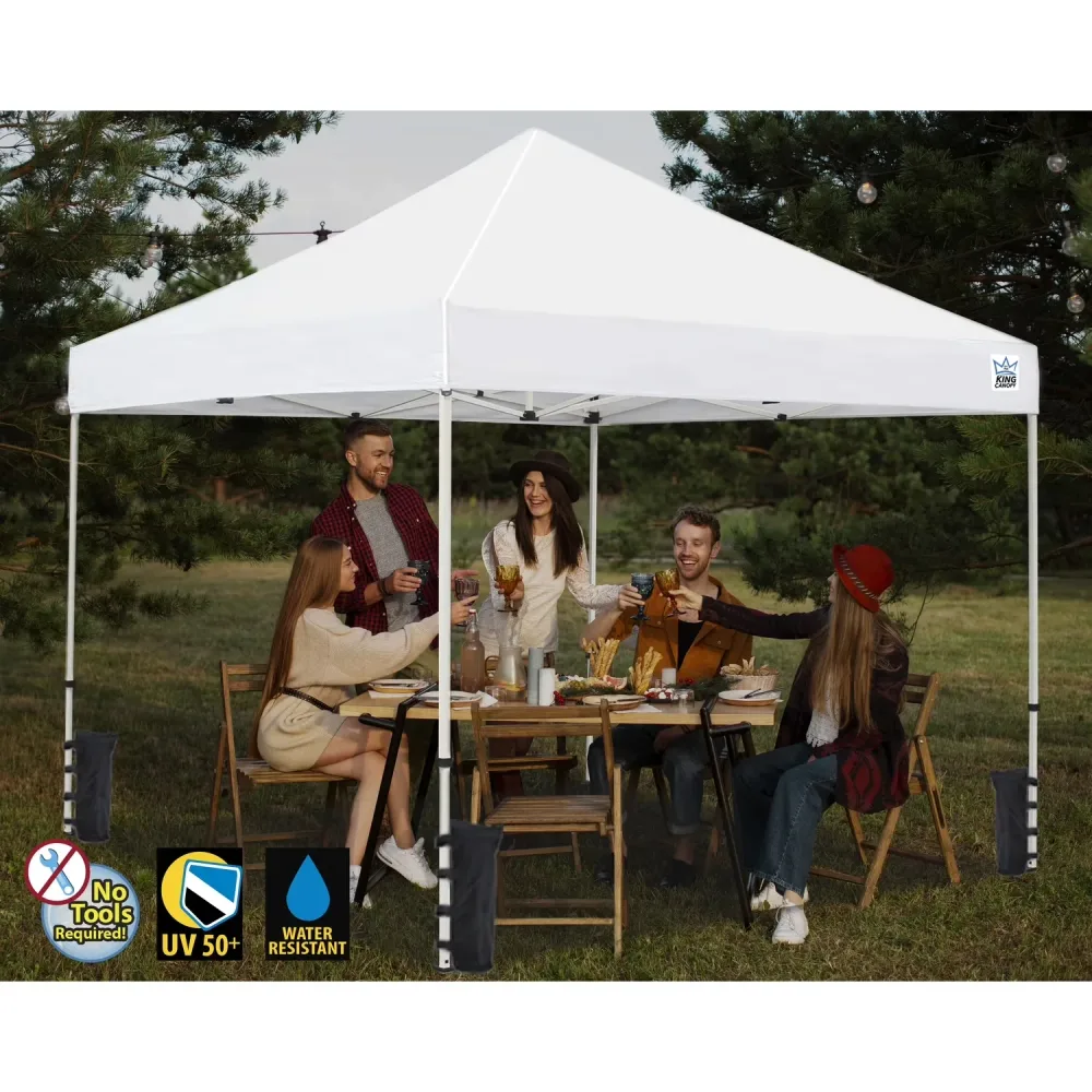 King Canopy 10ft 2 in white