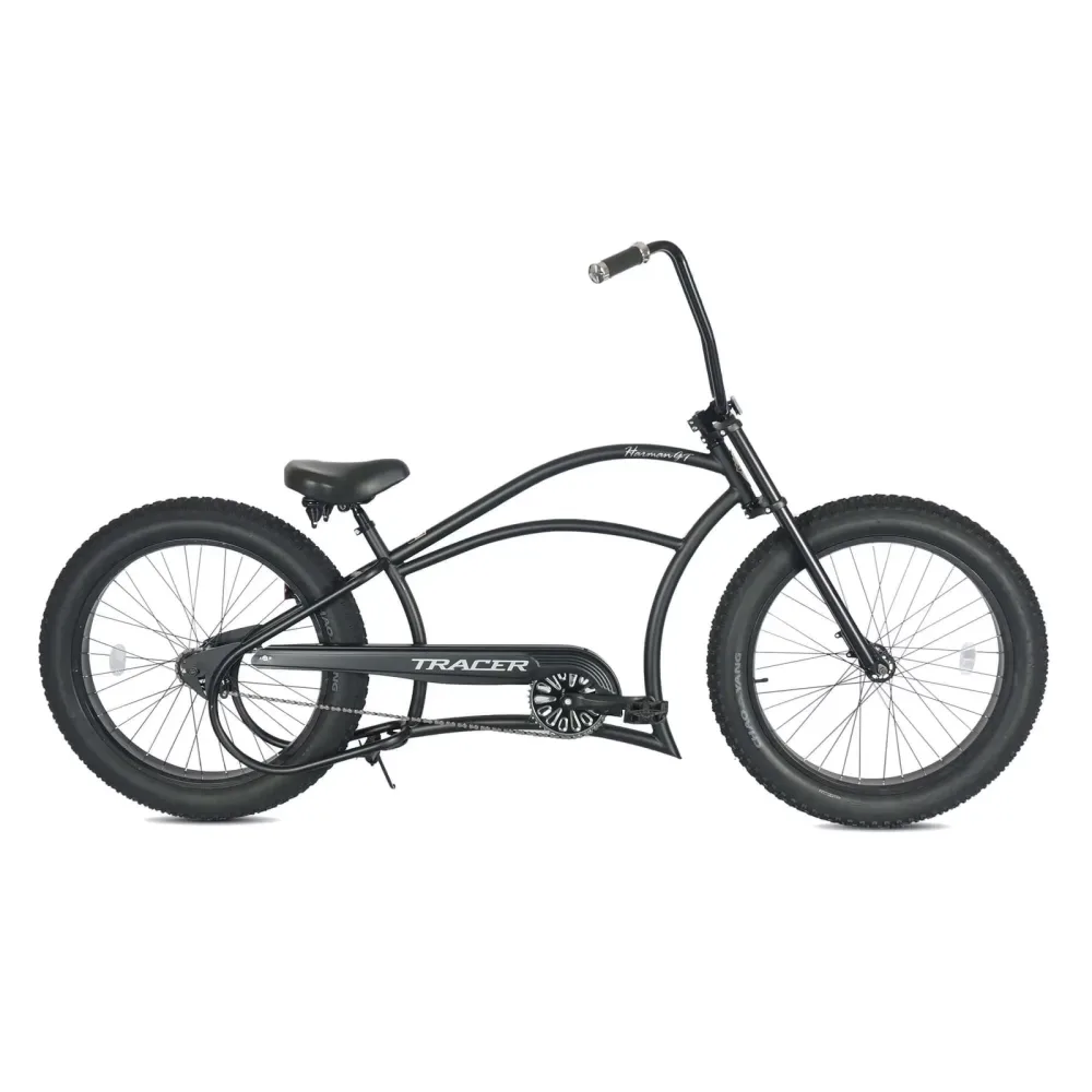 Cruiser Bike black 26" 3.0"