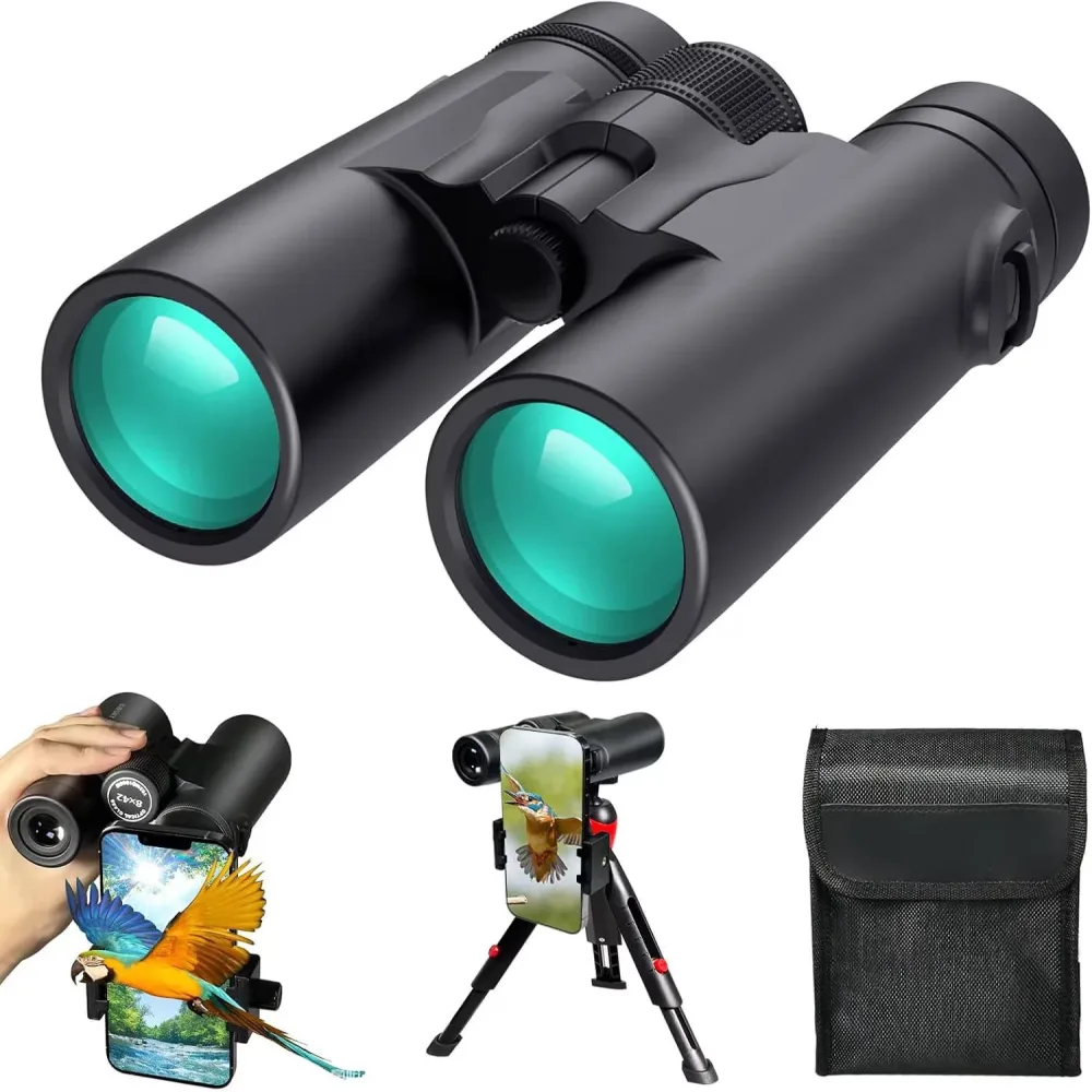Prism Binoculars black 42mm 18mm
