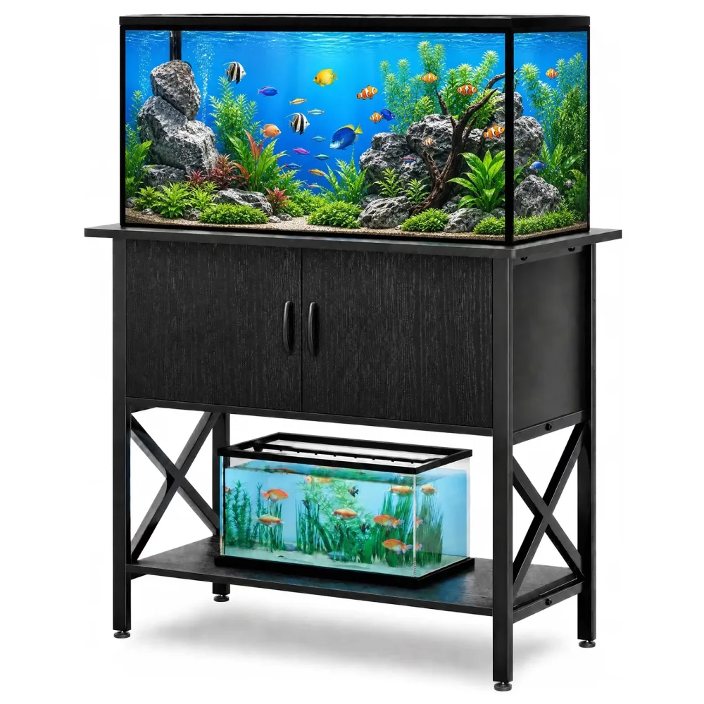 Aquarium Stand 40-50 gallon adjustable black