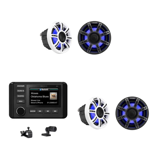 Marine Audio 6.5" led bluetooth