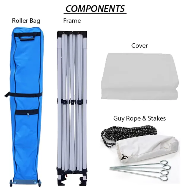 Canopy 10' white 9ft
