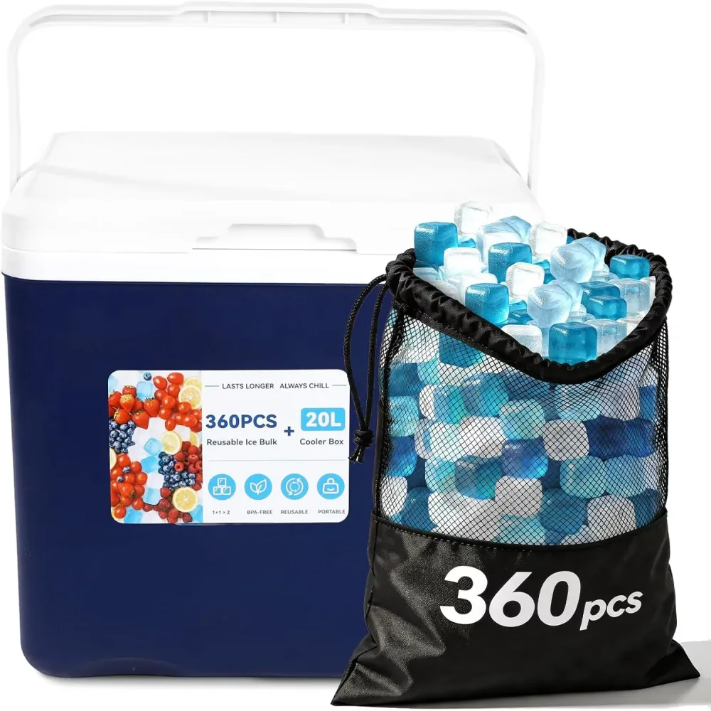 Rolling Cooler 20 quart portable telescoping