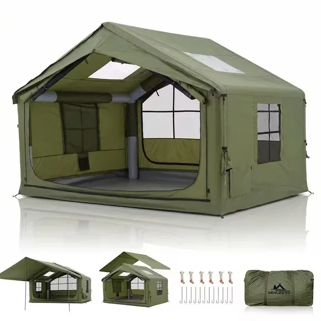 Inflatable Tent 6-8 person portable waterproof