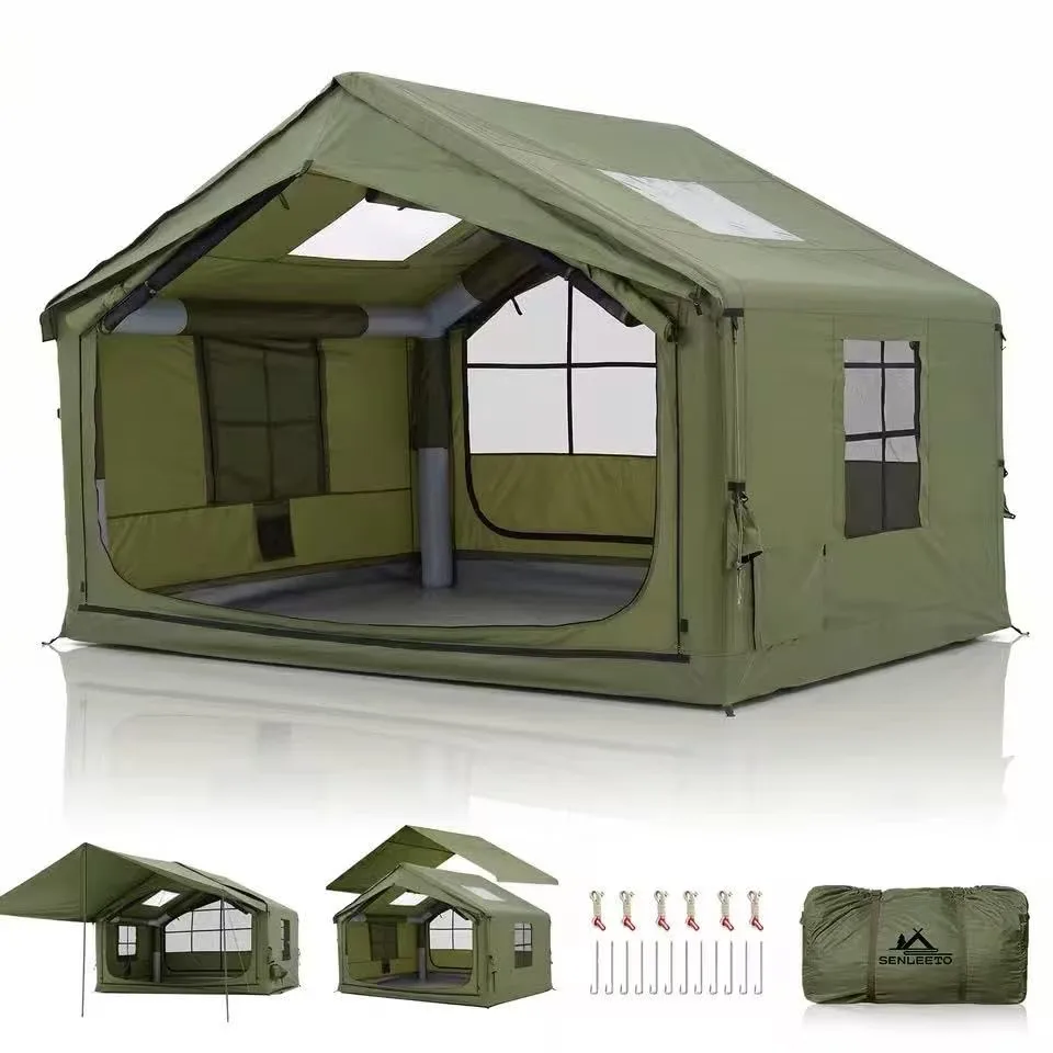 Inflatable Tent 6-8 person portable waterproof