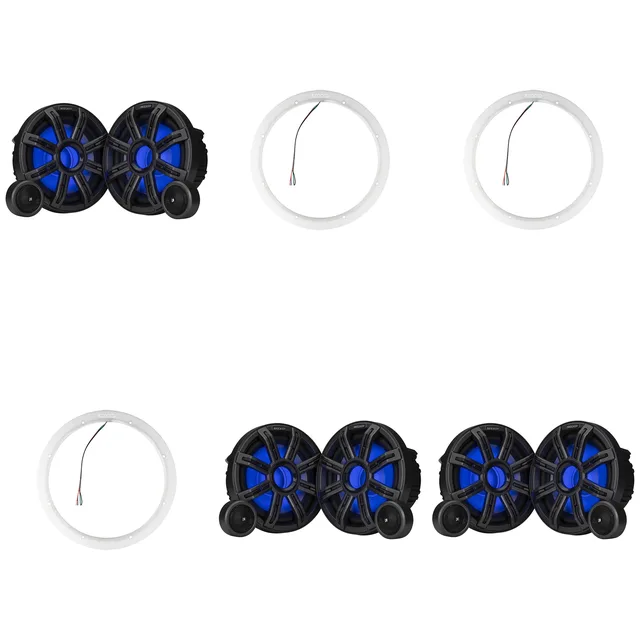 Component 3 pair 8" led