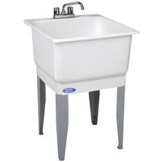 Tub adjustable white