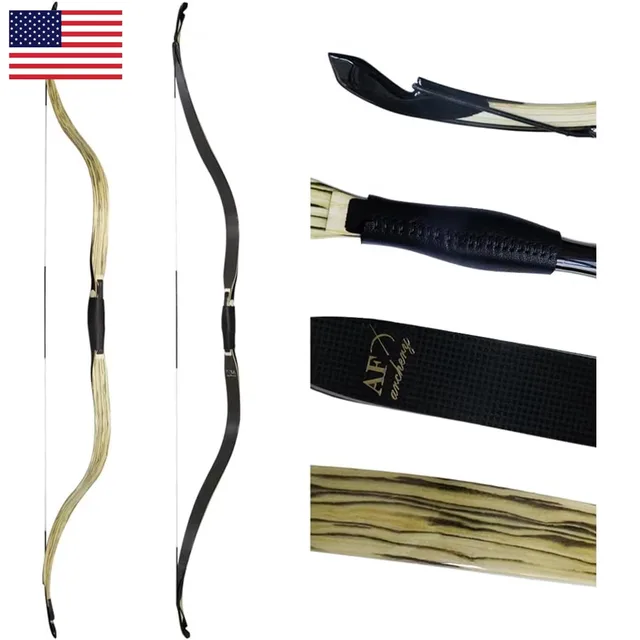 Recurve Bow 59.8" 20lbs 57.5 inches