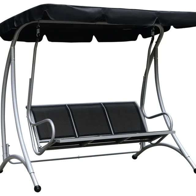 Canopy adjustable black heavy-duty