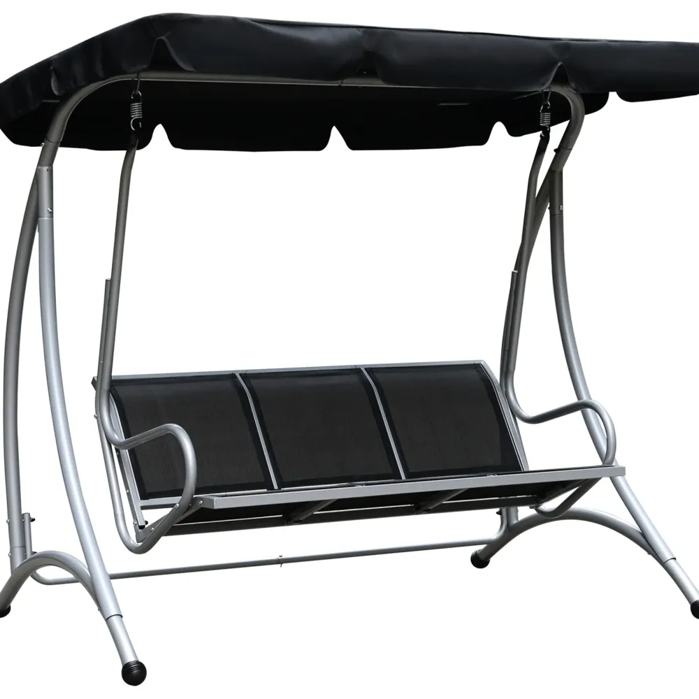 Canopy adjustable black heavy-duty
