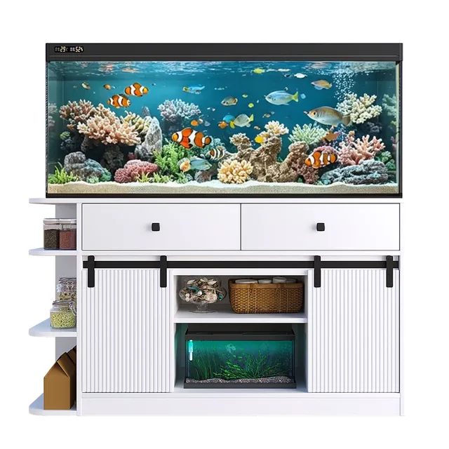 Fish Tank 75 gallon led 1200lbs