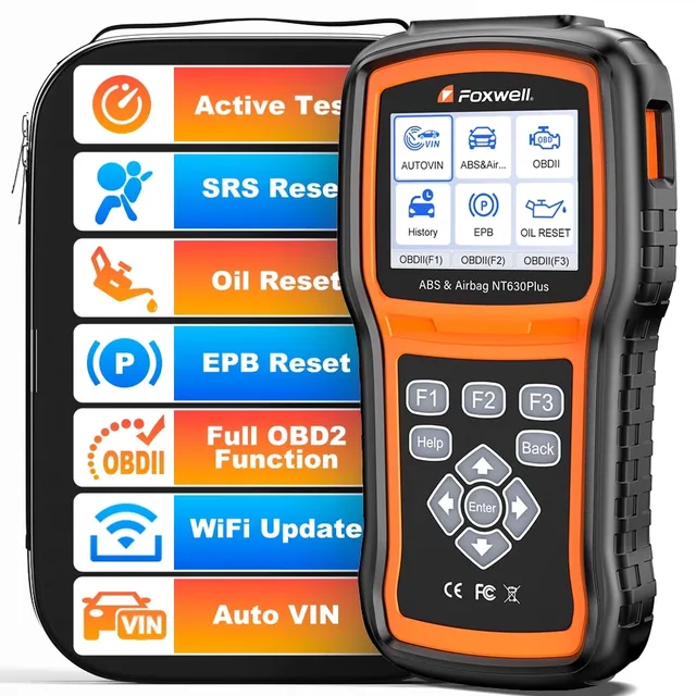 Diagnostic Tool 8-18 volts black orange
