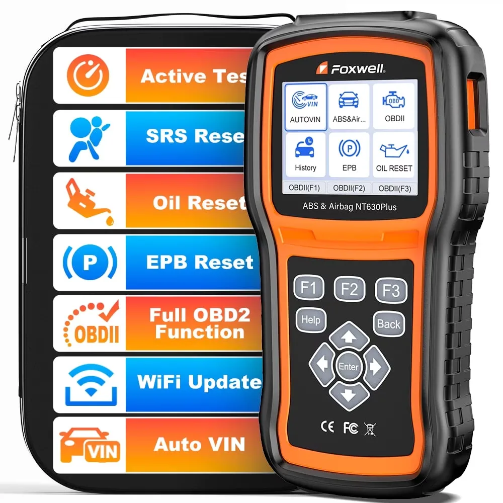 Diagnostic Tool 8-18 volts black orange