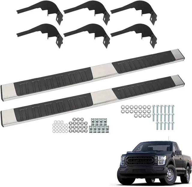 Bumpers & Grille Guards 6 inches silver