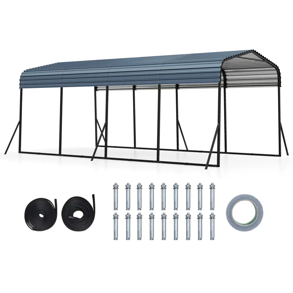 Carport 20 ft 154 lbs 70 kg