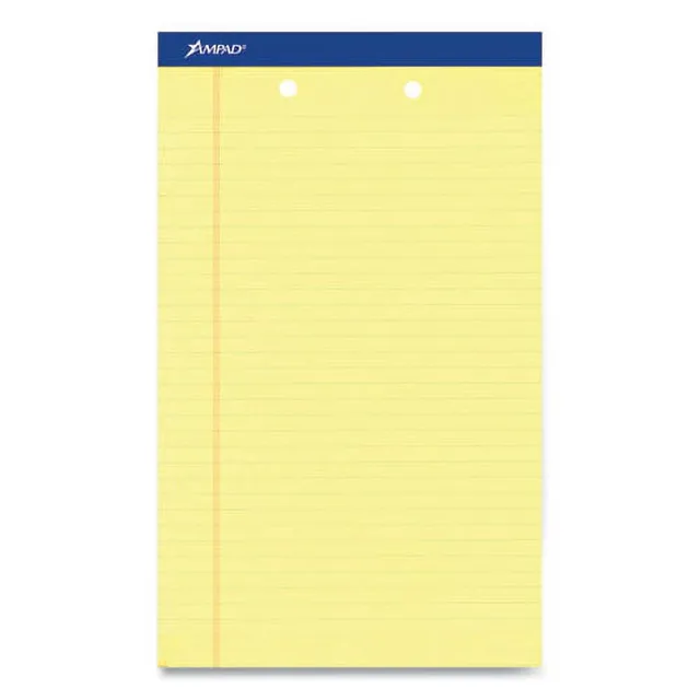 Writing Pads yellow 5" 14"