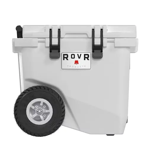 Rolling Cooler white telescoping insulated