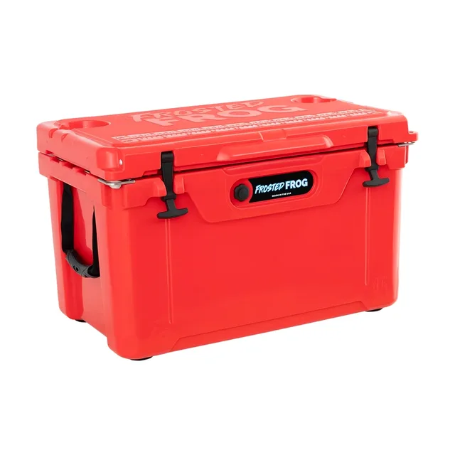 Cooler 45 quart red heavy-duty