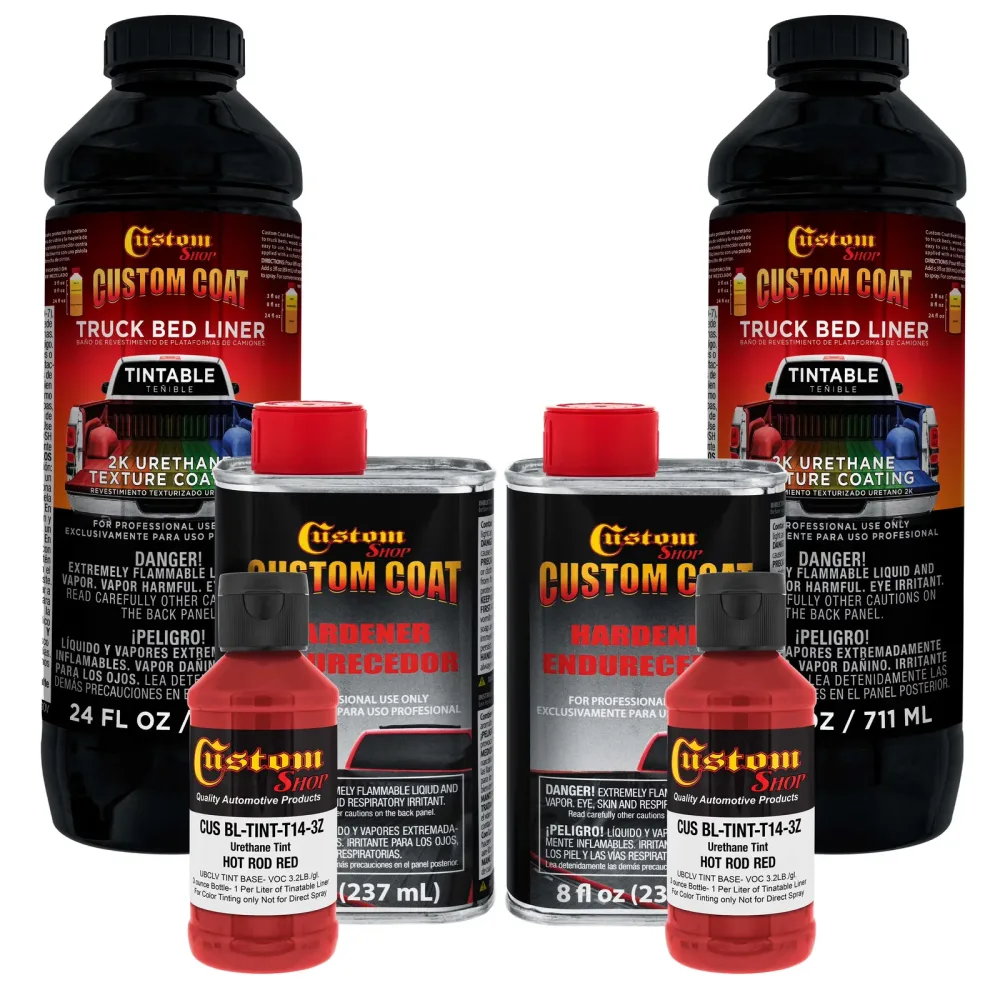 Truck Bed 2 quart 2 gallon red
