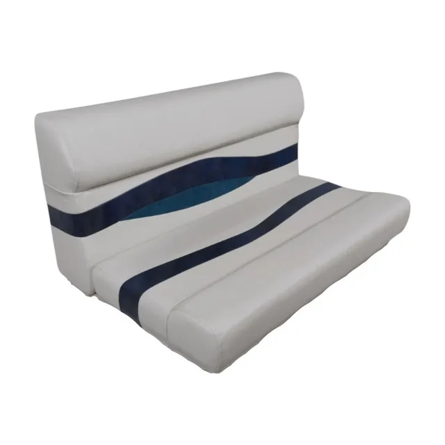 Bench Seat 37" gray blue