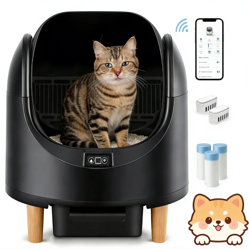 Cat Litter white black 16.33"