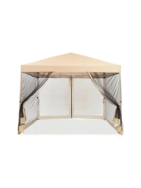 Tent Waterproof beige 8-10 people