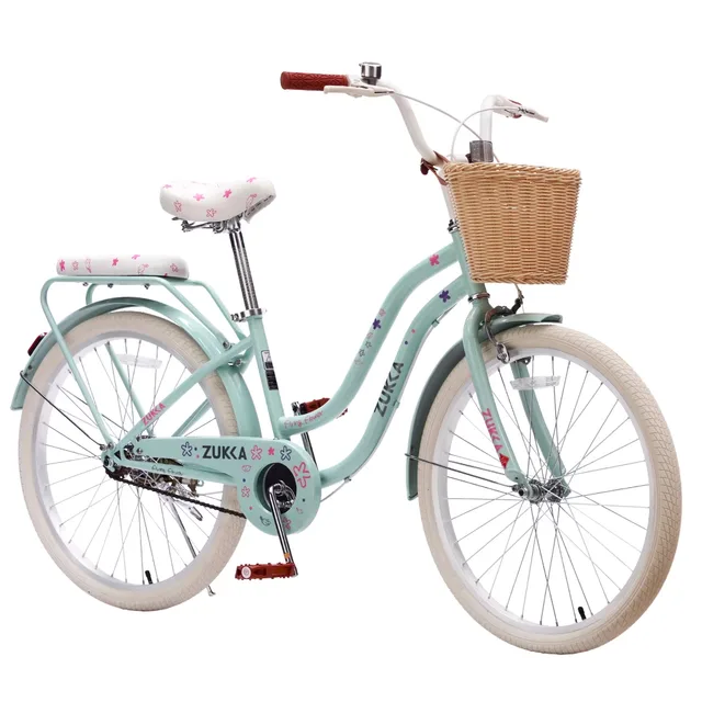 Cruiser Bike 24 inch green 4'