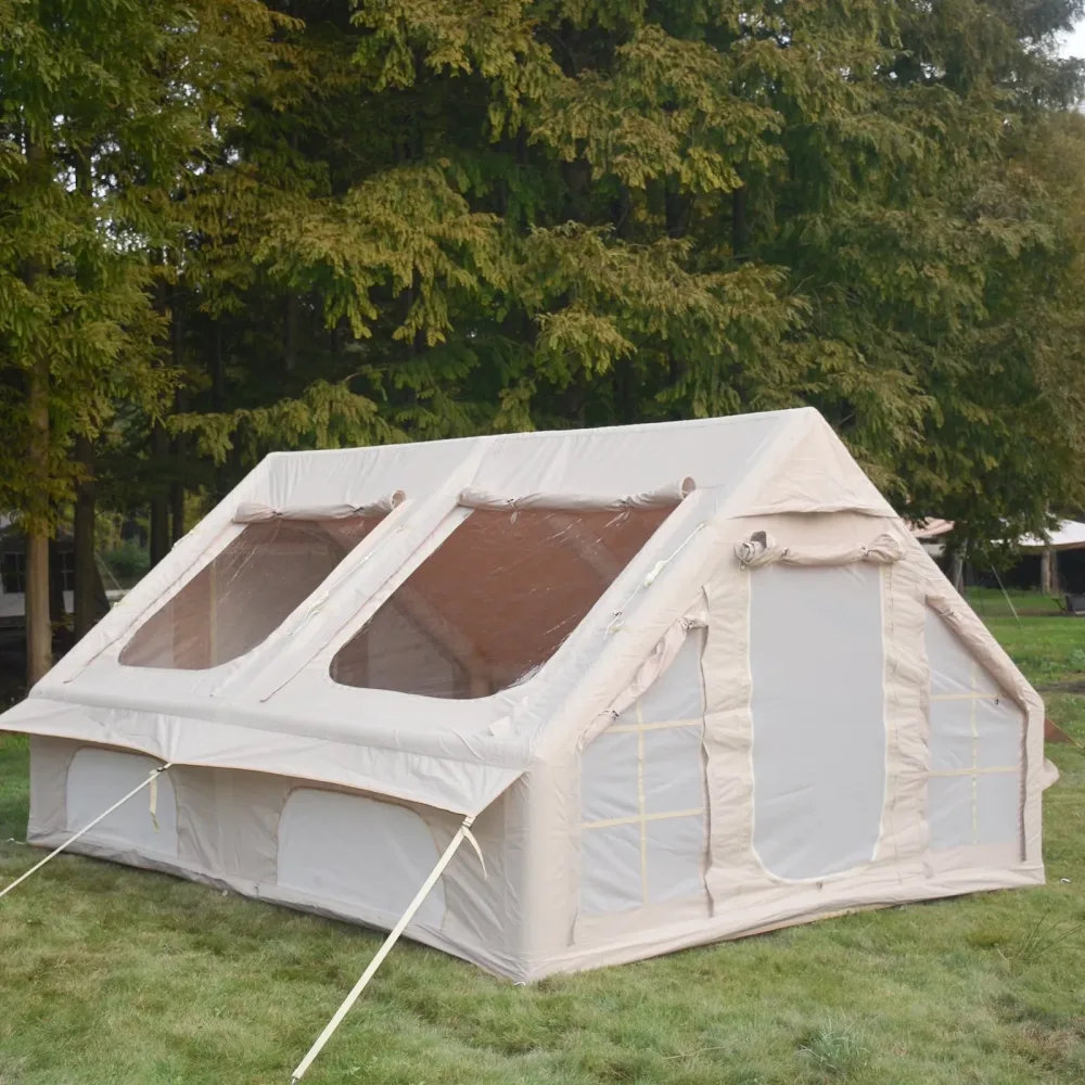 Camping Tent waterproof windproof beige
