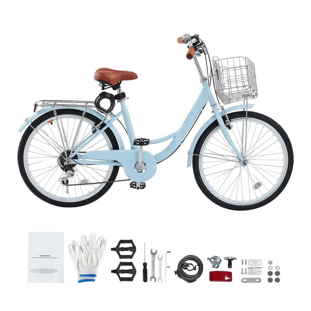 Cruiser Bike 26" blue 5.3"