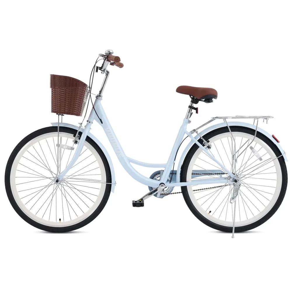 Steel Frame 24" white blue