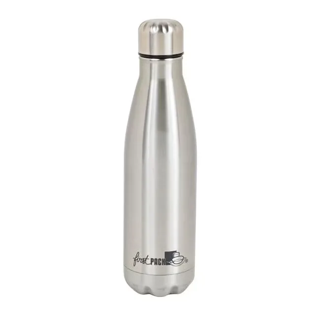Coolers & Hydration 17 oz silver 9.25"