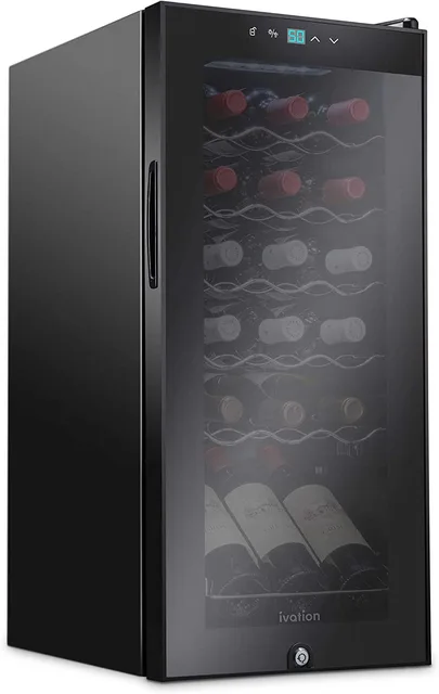Wine Cooler black 3" 30.3"